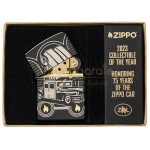 Bricheta metalica de colectie editie limitata Zippo Car 75th Anniversary